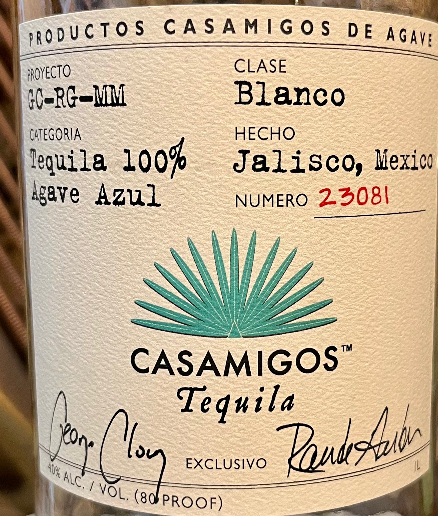 Casamigos Tequila Bottle Candle
